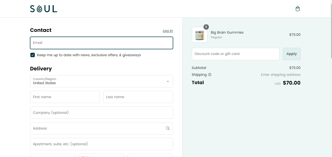 How to apply Get Soul coupon code